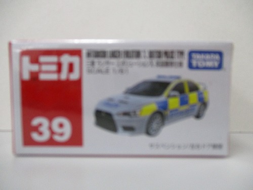 トミカ 39 三菱 ランサーエボリューションⅩ 英国警察仕様【未開封】