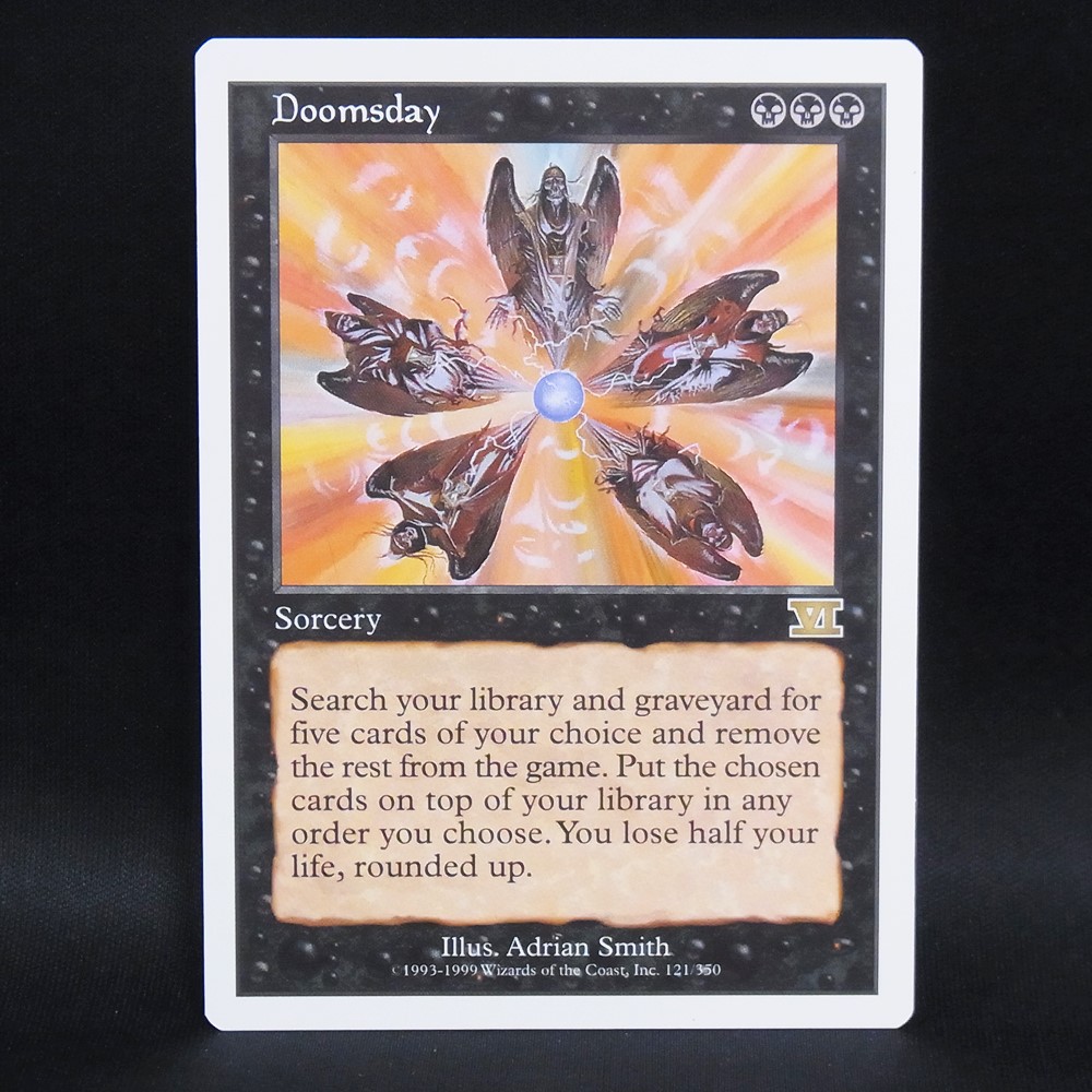 ◆【中古MTG】マジックザギャザリング│最後の審判/Doomsday【EN/6ED】