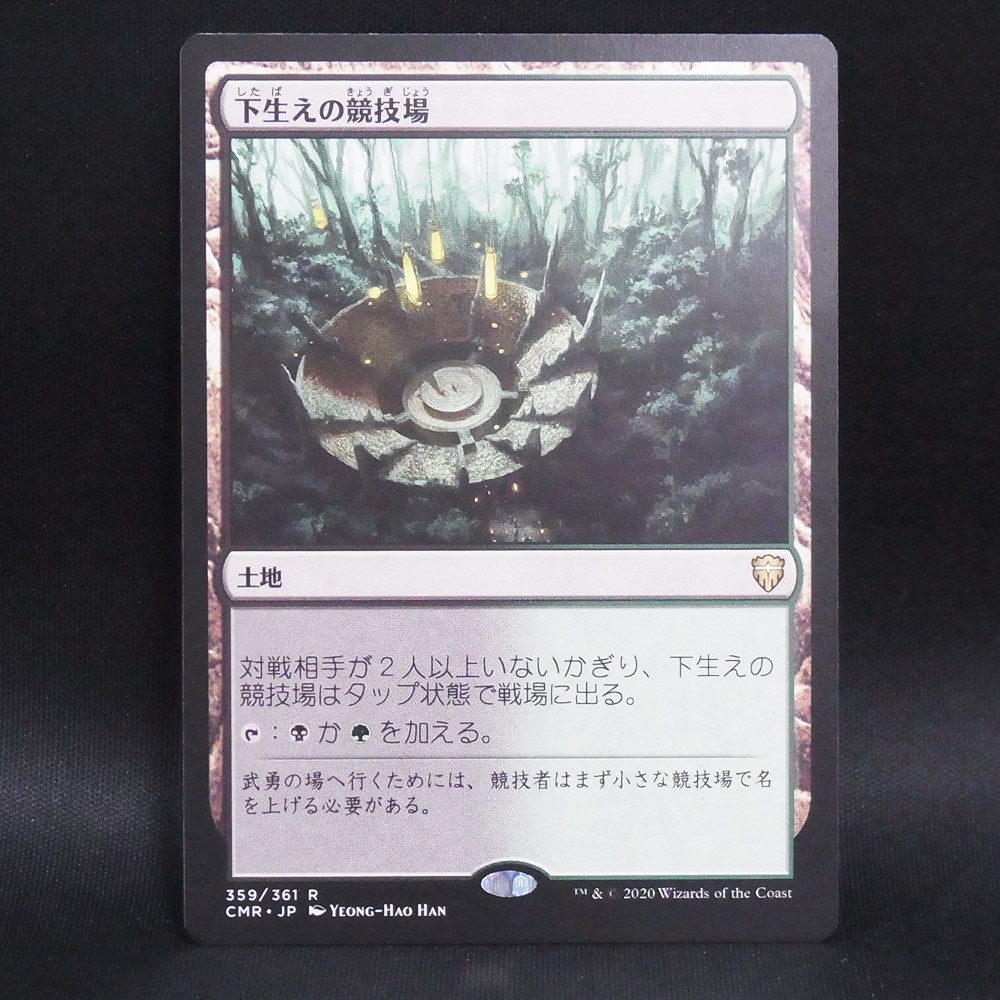 ◆【中古MTG】マジックザギャザリング│下生えの競技場/Undergrowth Stadium【JP/CMR】