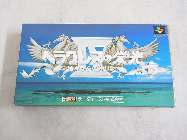 【中古ソフト】スーパーファミコン│ ヘラクレスの栄光 III 神々の沈黙 箱付