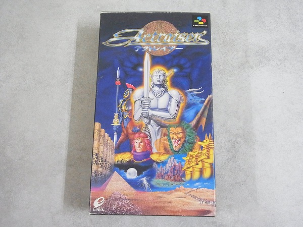 【中古ソフト】スーパーファミコン│アクトレイザー 箱付