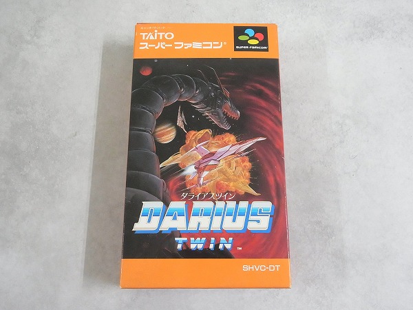 【中古ソフト】スーパーファミコン│ダライアスツイン 箱付