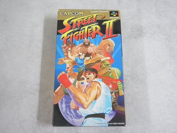 【中古ソフト】スーパーファミコン│ストリートファイターII 箱付