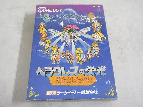 【中古ソフト】ゲームボーイ│ヘラクレスの栄光 動き出した神々 箱付