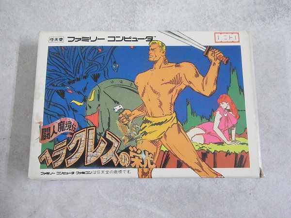 【中古ソフト】ファミコン│闘人魔境伝 ヘラクレスの栄光 箱付