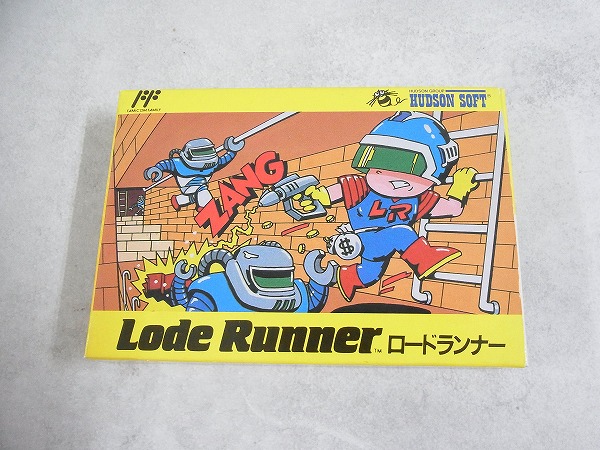 【中古ソフト】ファミコン│ロードランナー 箱付