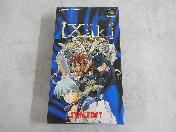 【中古ソフト】スーパーファミコン│Xak ( サーク ) 箱付