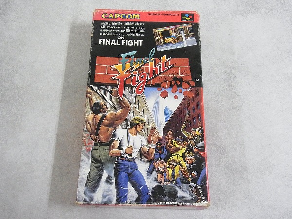 【中古ソフト】スーパーファミコン│ファイナルファイト 箱付