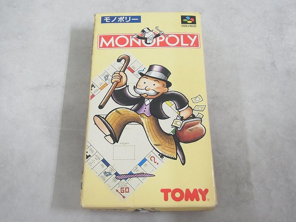 【中古ソフト】スーパーファミコン│モノポリー 箱付