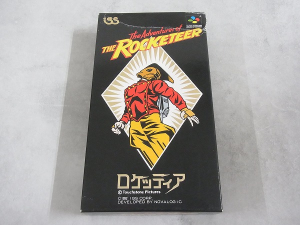 【中古ソフト】スーパーファミコン│ROCKETEER ( ロケッティア )  箱付