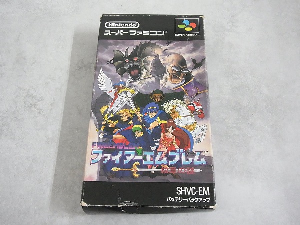 【中古ソフト】スーパーファミコン│ファイアーエムブレム 紋章の謎 箱付