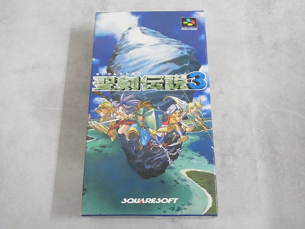 【中古ソフト】スーパーファミコン│聖剣伝説 3  箱付