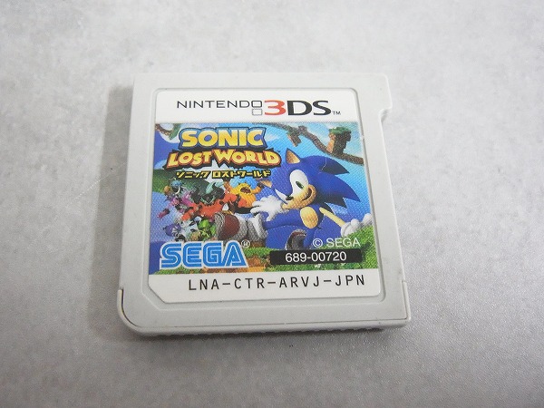 【中古ソフト】ニンテンドー 3DS│ソニック ロストワールド