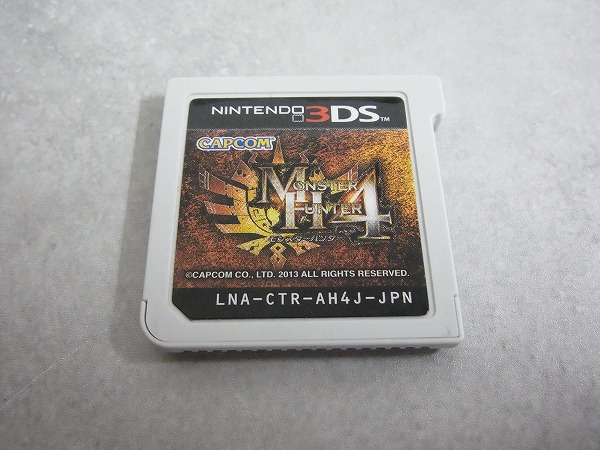 【中古ソフト】ニンテンドー 3DS│モンスターハンター4
