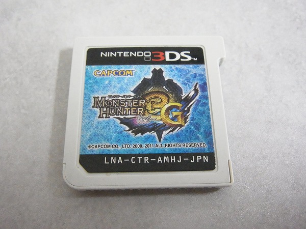【中古ソフト】ニンテンドー 3DS│モンスターハンター3G