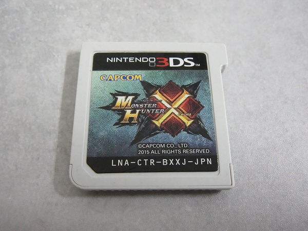 【中古ソフト】ニンテンドー 3DS│モンスターハンタークロス