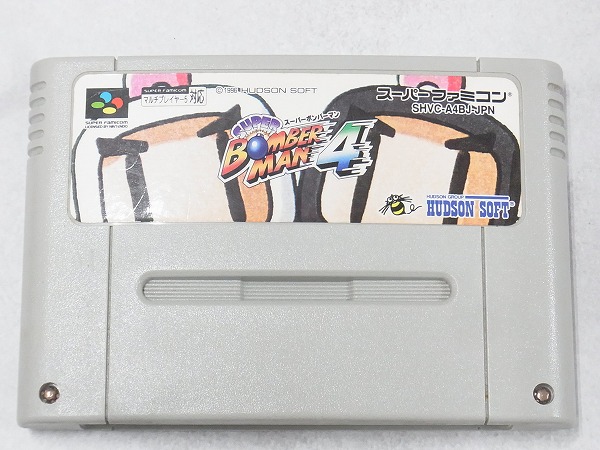 【中古ソフト】スーパーファミコン│スーパーボンバーマン4