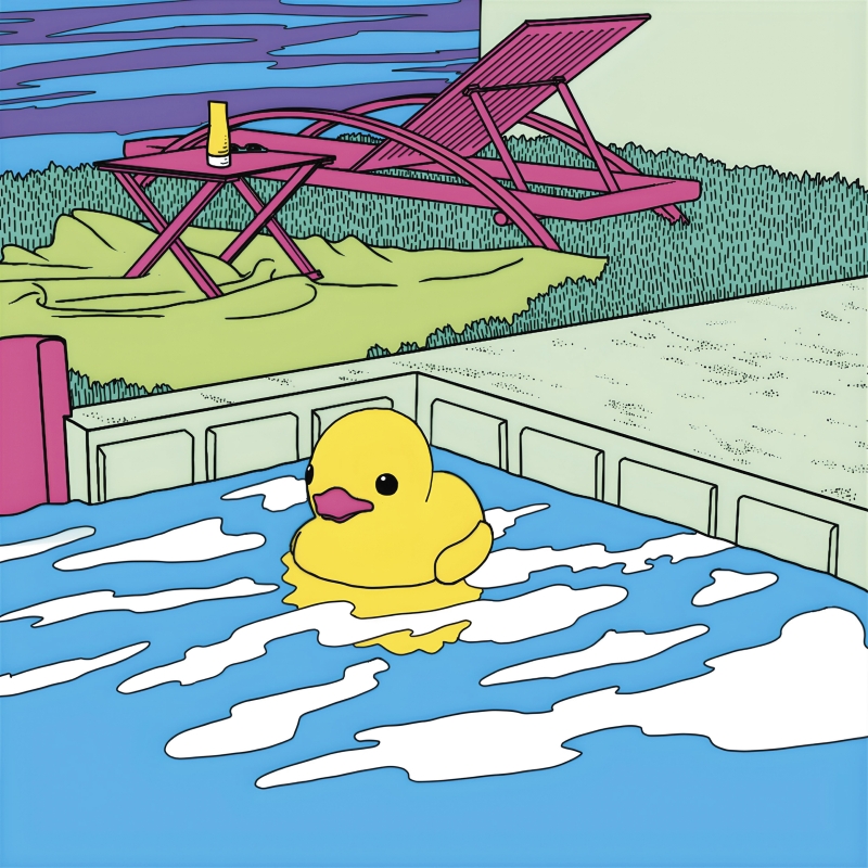 【予約商品】[CTN52/CD] Placid Plastic Duck Simulator Soundtrack（ゴムのアヒルちゃんシミュレーター サウンドトラック）/ CASSETRON
