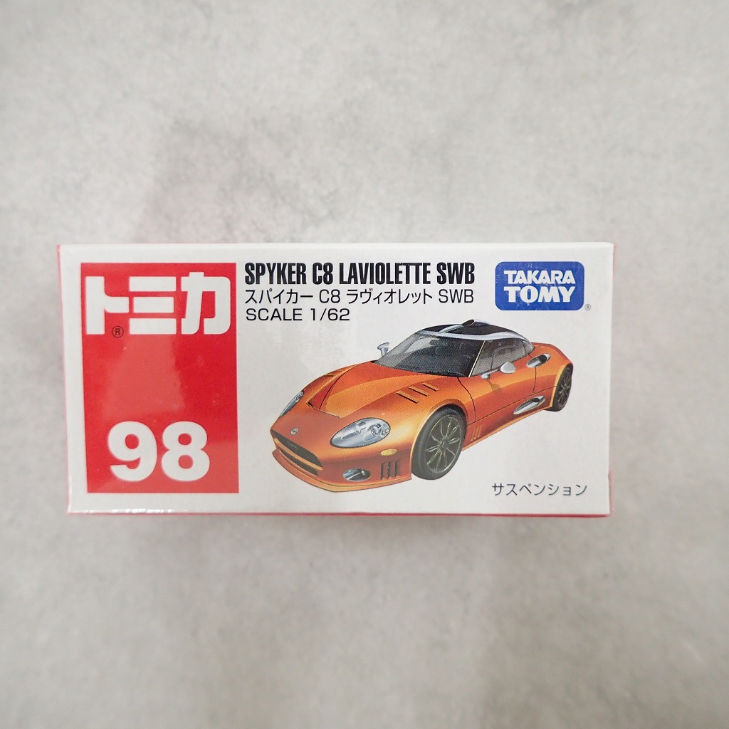 トミカ 98 スパイカー C8 ラヴィオレット SWB 【未開封】