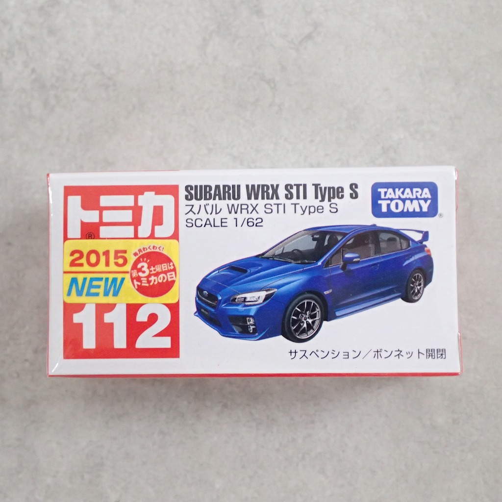 トミカ 112 スバル WRX STI Type S 【未開封】