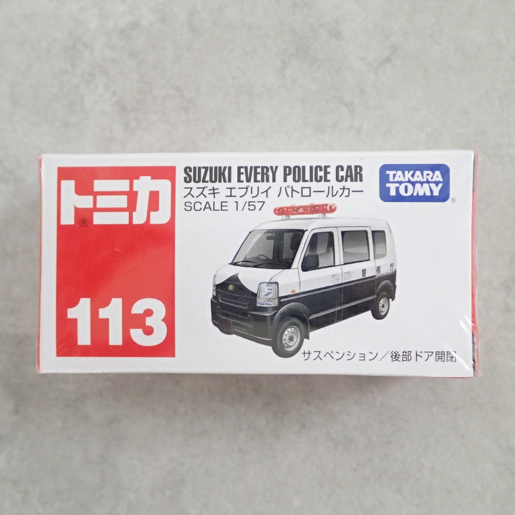 BEEP ゲームグッズ通販 / トミカ 113 スズキ エブリイ パトロールカー