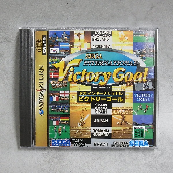 【中古ソフト】セガサターン│セガ インターナショナル ビクトリーゴール