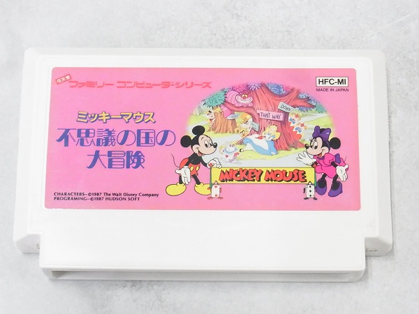 【中古ソフト】ファミコン│ミッキーマウス 不思議の国の大冒険