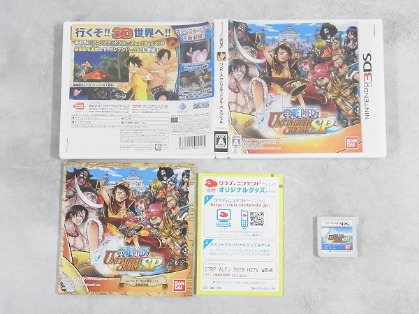 【中古ソフト】ニンテンドーDS │ワンピース アンリミテッドクルーズスペシャル
