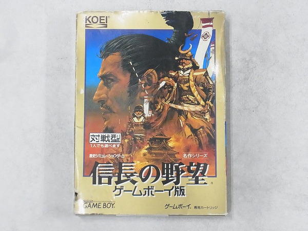 【中古ソフト】ゲームボーイ│信長の野望 ゲームボーイ版 箱付