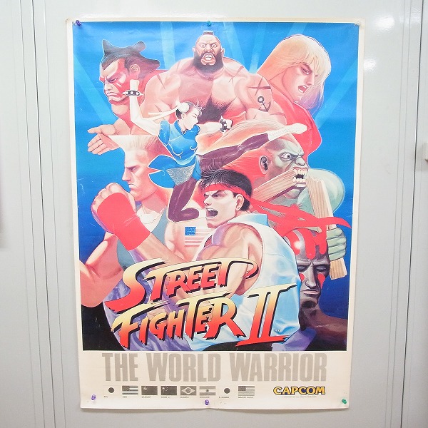 【中古ポスター】CAPCOM 丨 ストリートファイター B1
