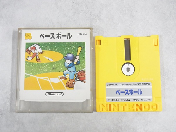 【中古ソフト】ディスクシステム│ベースボール/麻雀