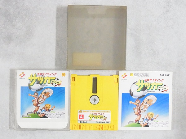 【中古ソフト】ディスクシステム│エキサイティングサッカー コナミカップ