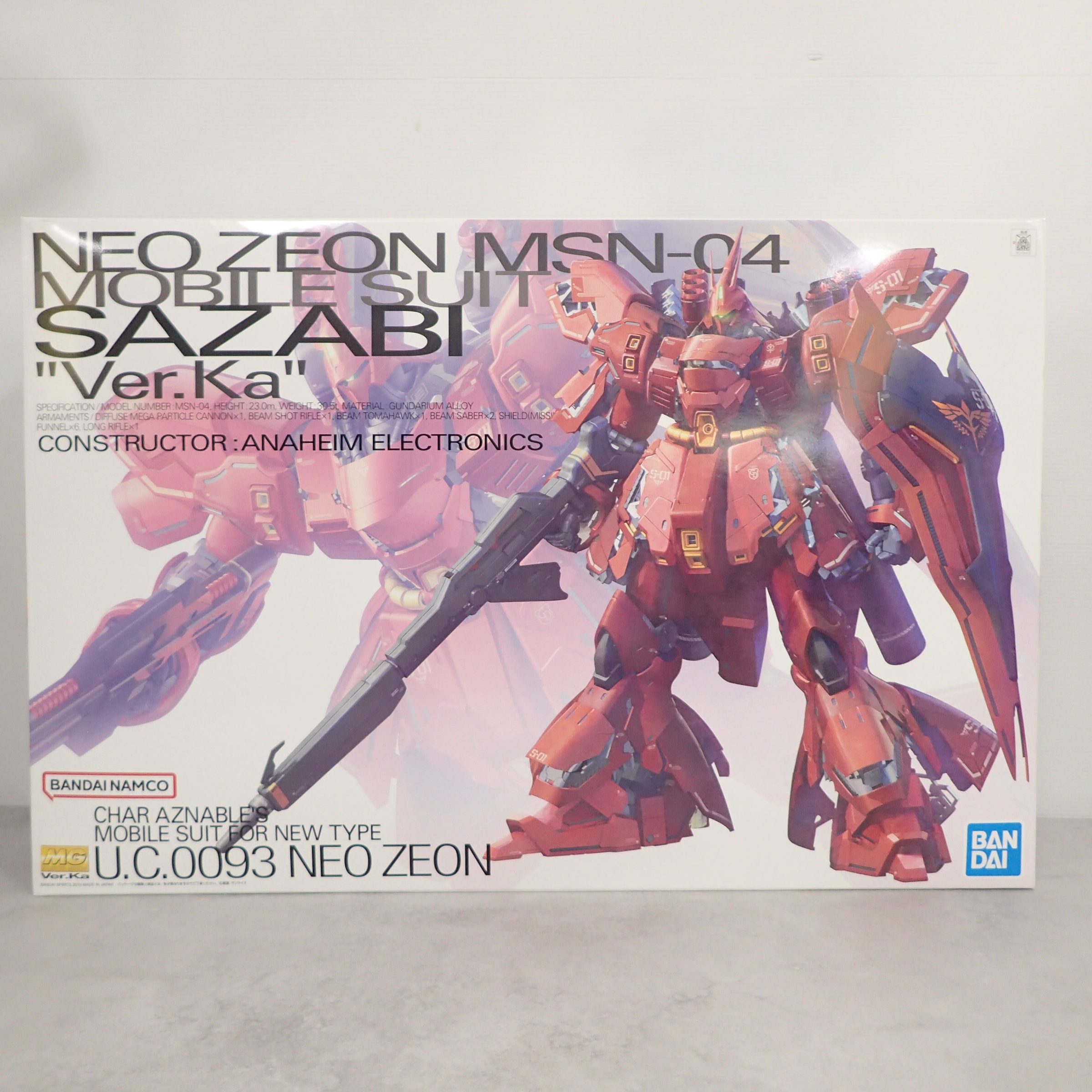 MG 1/100 サザビーVer.Ka
