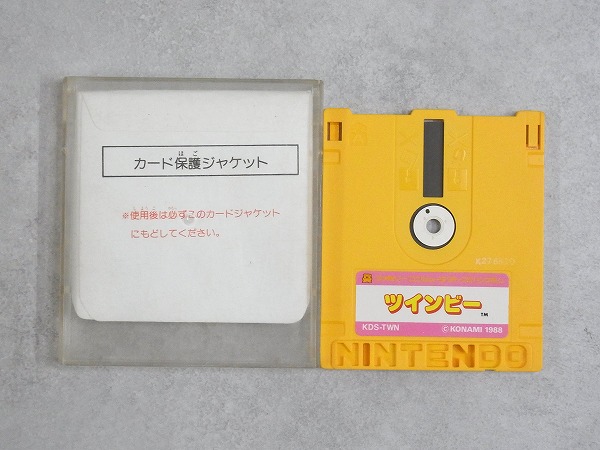 【中古ソフト】ディスクシステム│ツインビー/スーパーマリオブラザーズ2