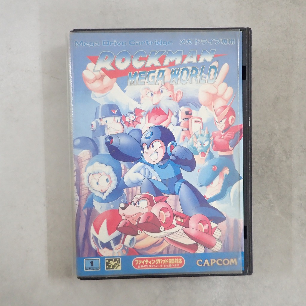 【中古ソフト】メガドライブ│ロックマンメガワールド