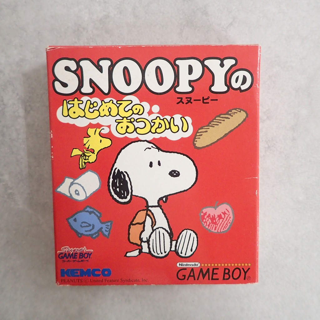【中古ソフト】ゲームボーイ│SNOOPYのはじめてのおつかい