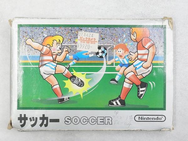 【中古ソフト】ファミコン│サッカー 箱付