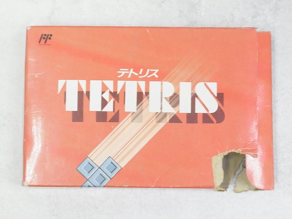 【中古ソフト】ファミコン│テトリス 箱付