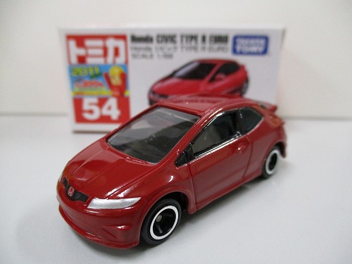 トミカ 54 Honda シビック TYPE R EURO