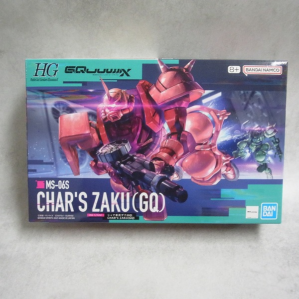 HG 1/144 シャア専用ザク(GQ)