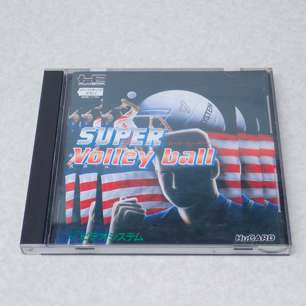 【中古ソフト】PCエンジン｜スーパーバレーボール