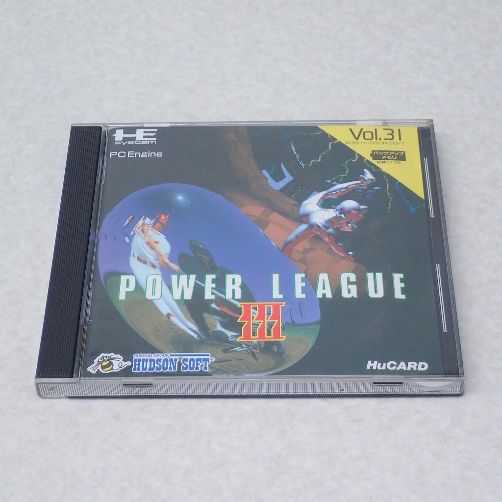 【中古ソフト】PCエンジン｜パワーリーグIII