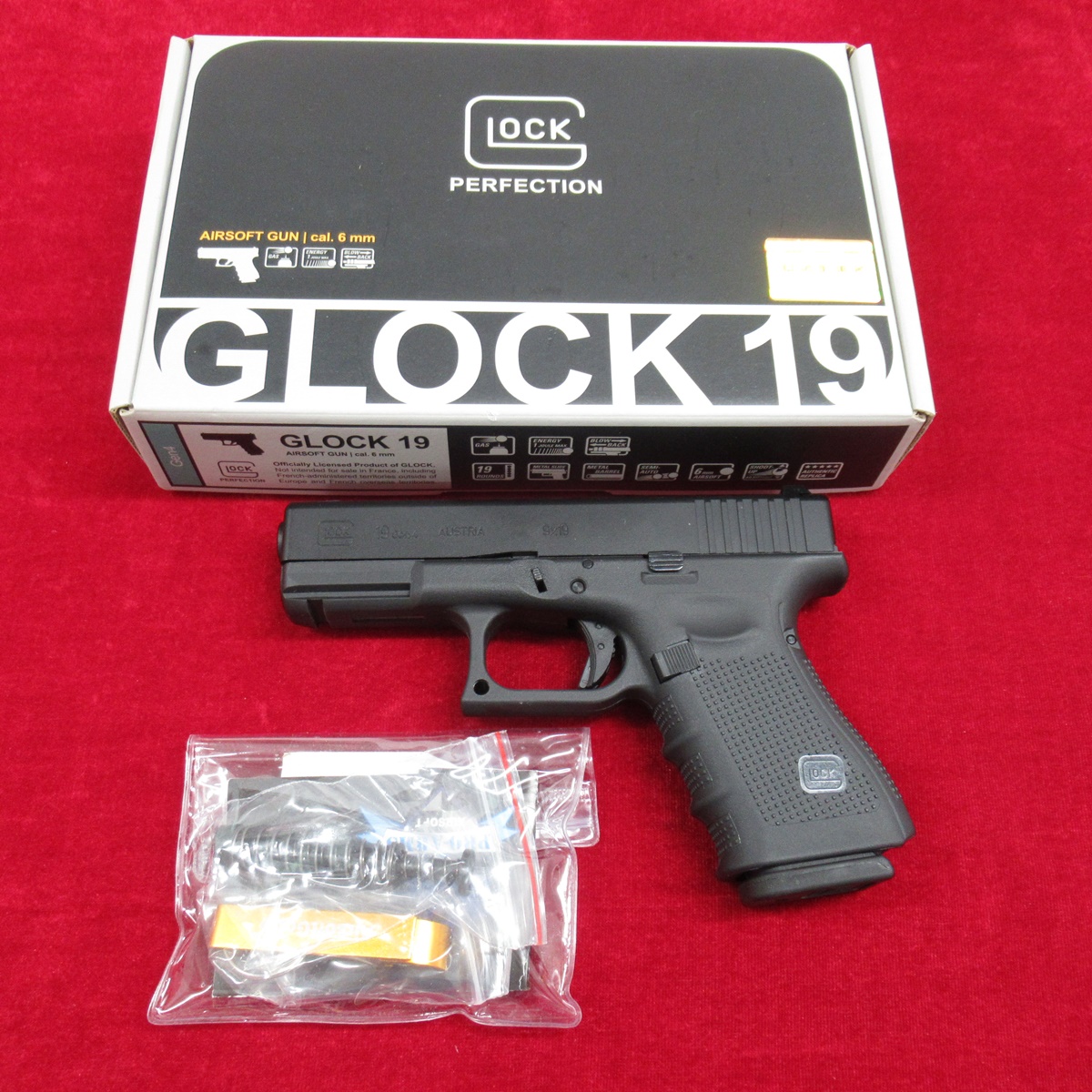 UMAREX グロック19 Gen.4 メタルスライド ガスブローバック