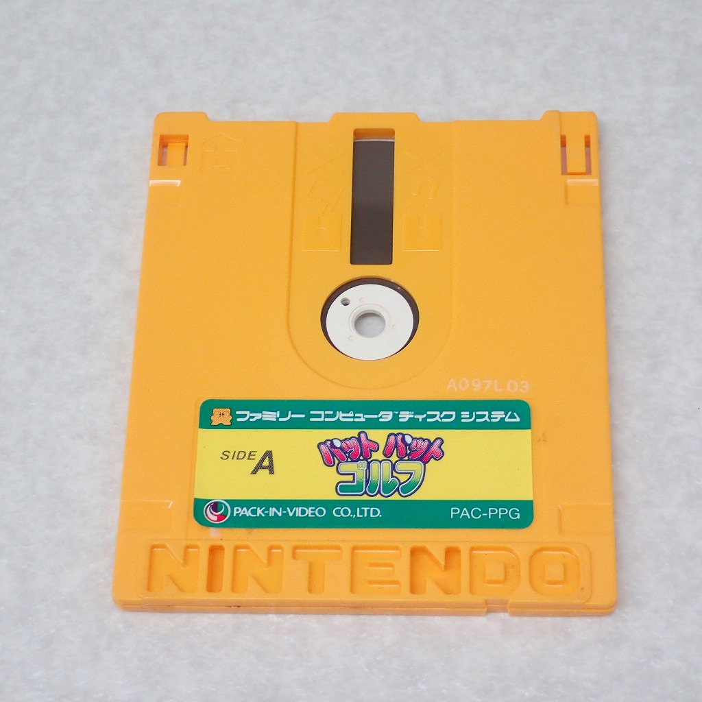 【中古ソフト】ディスクシステム│パットパットゴルフ