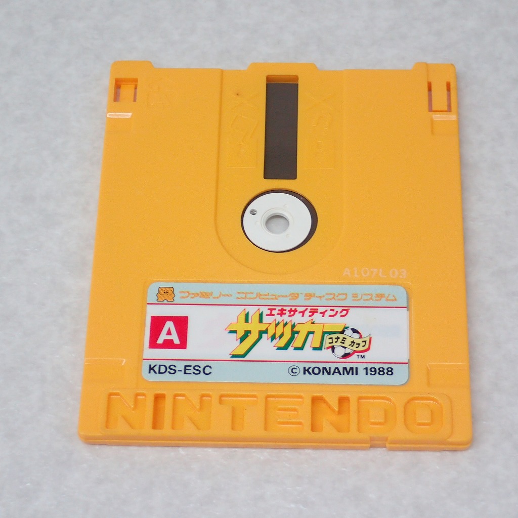 【中古ソフト】ディスクシステム│サッカー コナミカップ