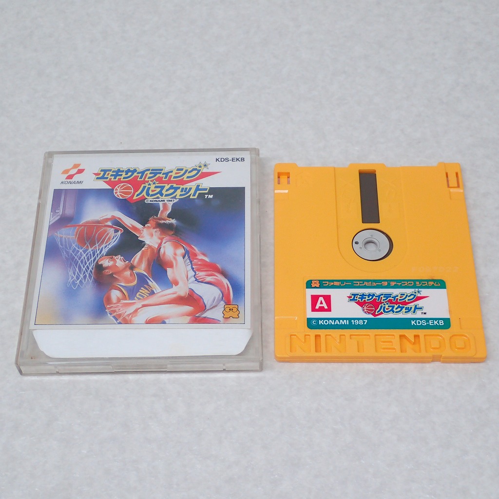 【中古ソフト】ディスクシステム│エキサイティング バスケット