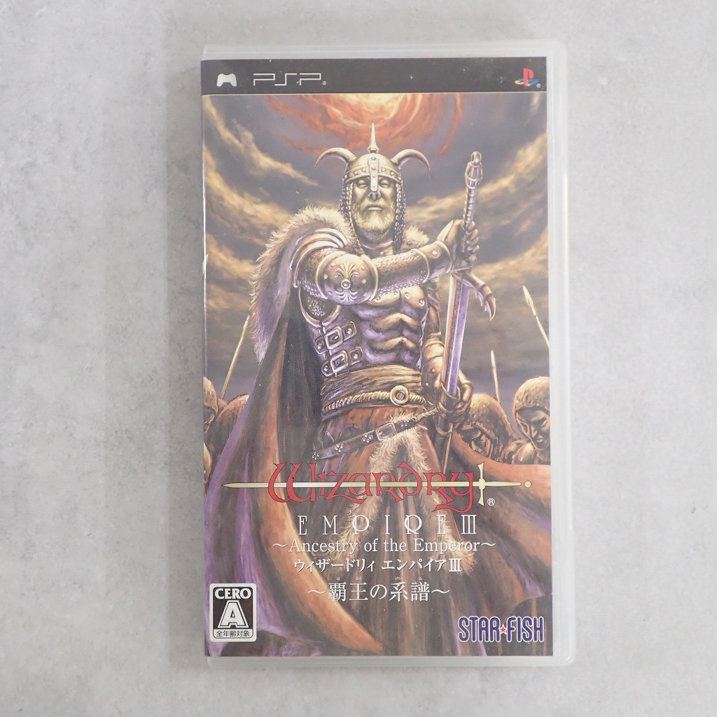 【中古ソフト】PSP│ウィザードリィ エンパイアIII 覇王の系譜