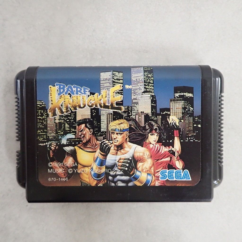 【中古ソフト】メガドライブ│ベア・ナックル 怒りの鉄拳
