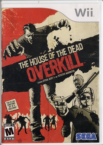 【中古ソフト】Wiiソフト｜海外版｜THE HOUSE OF THE DEAD OVERKILL