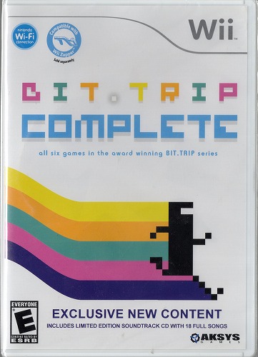 【中古ソフト】Wiiソフト｜海外版｜BIT TRIP COMPLETE 未開封